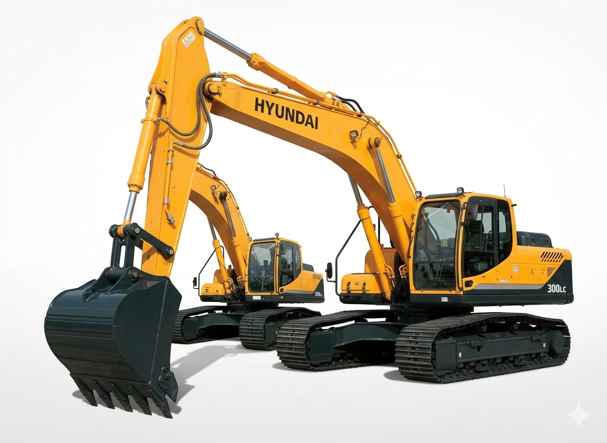 Hyundai 300LC Crawler Excavator Engine HE6.7L